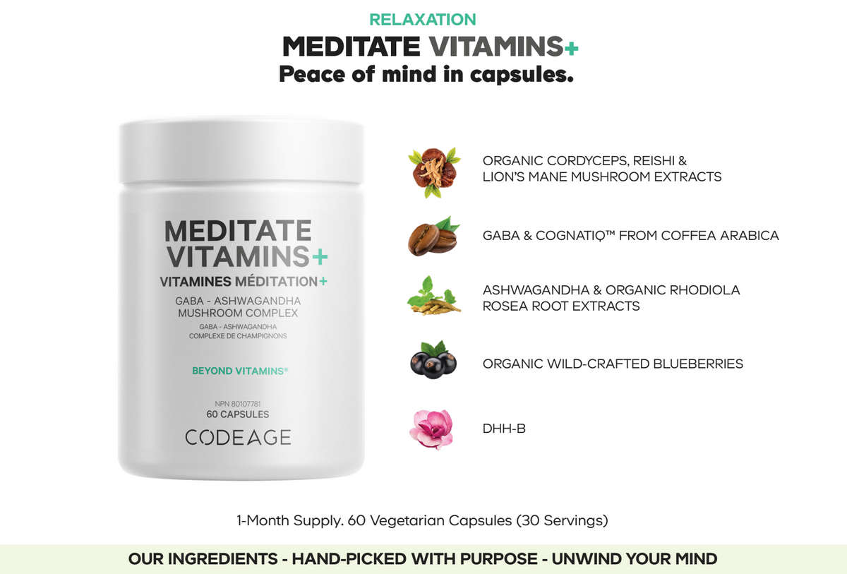 Meditate Vitamins +
