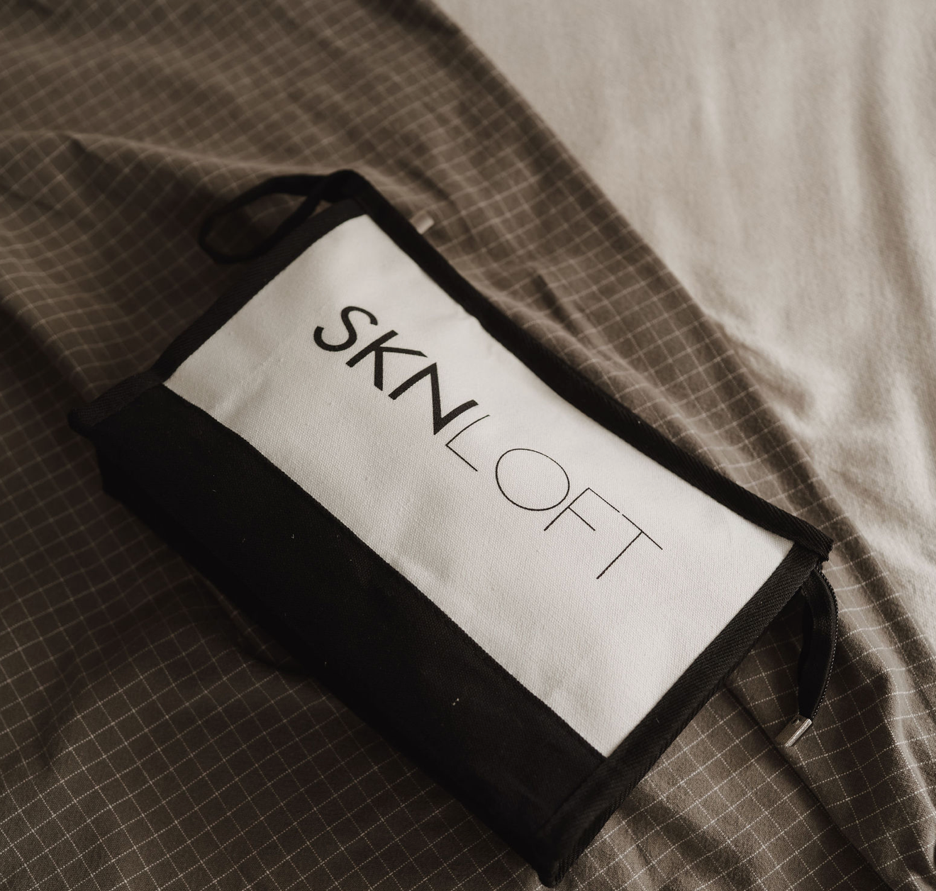 SKN Loft Branded Cosmetic Bag