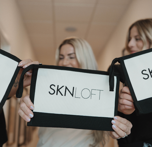 SKN Loft Branded Cosmetic Bag